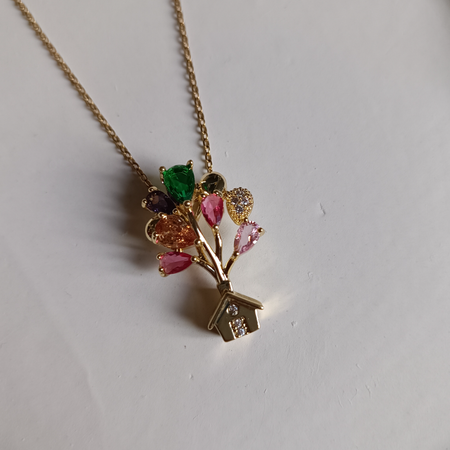 گردنبند خونه بادکنکی انیمیشن Up آپ