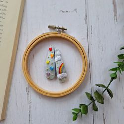 گیره رنگین کمانی