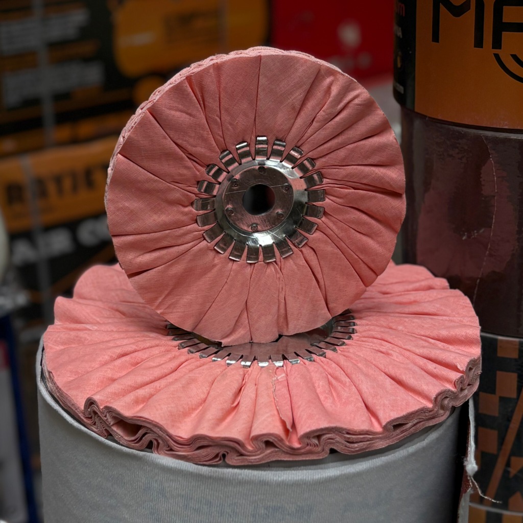 گیلانس چین دار صورتی ( زبری متوسط ـ مناسب استیل و تمامی فلزات)