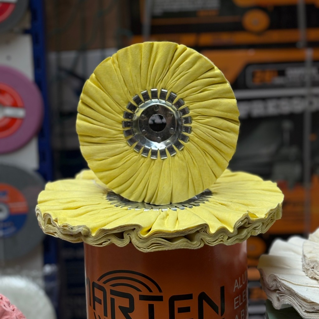 گیلانس چین دار زرد ( نرم ـ مناسب آلمینیوم , مس , برنج )