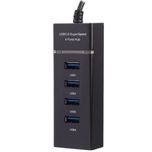 هاب یو اس بی (usb 3.0) دارای 4 پورت کابل 30 سانتی متر