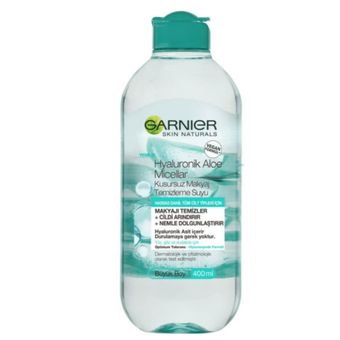 میسلار واتر عصاره آلوئه ورا گارنیر مدل Hyaluronik aloe حجم 400 میلی لیتر