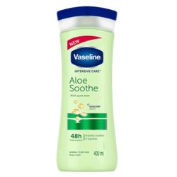 لوسیون بدن وازلین مدل Aloe Soothe حجم 400 میلی لیتر