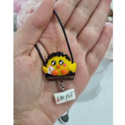 آویز ماشین طرح جوجه فرفری 1