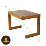 ست چهار نفره میز و صندلی چوبی فضای باز و باغی مدرن و خاص مدل Elin