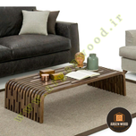 میز جلو مبلی چوبی فانتزی ، مدرن و خاص طرح کلاویا