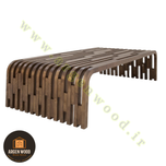 میز جلو مبلی چوبی فانتزی ، مدرن و خاص طرح کلاویا