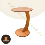 عسلی جلو مبلی ایستاده و میز لپ تاپ (کافی بار ایستاده)