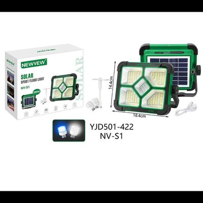 پروژکتور LED شارژی خورشیدی 200 وات NEWVEW Solar SpotLight NV-S1