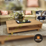 میز جلومبلی چوبی مدرن و خاص طرح ریبینگ