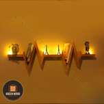 شلف دیواری فانتزی ، مدرن و خاص طرح ضربان قلب (گراف)