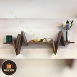 شلف دیواری فانتزی ، مدرن و خاص طرح ضربان قلب (گراف)