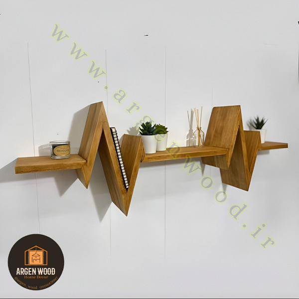 شلف دیواری فانتزی ، مدرن و خاص طرح ضربان قلب (گراف)