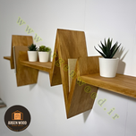 شلف دیواری فانتزی ، مدرن و خاص طرح ضربان قلب (گراف)