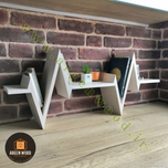 شلف دیواری فانتزی ، مدرن و خاص طرح ضربان قلب (گراف)