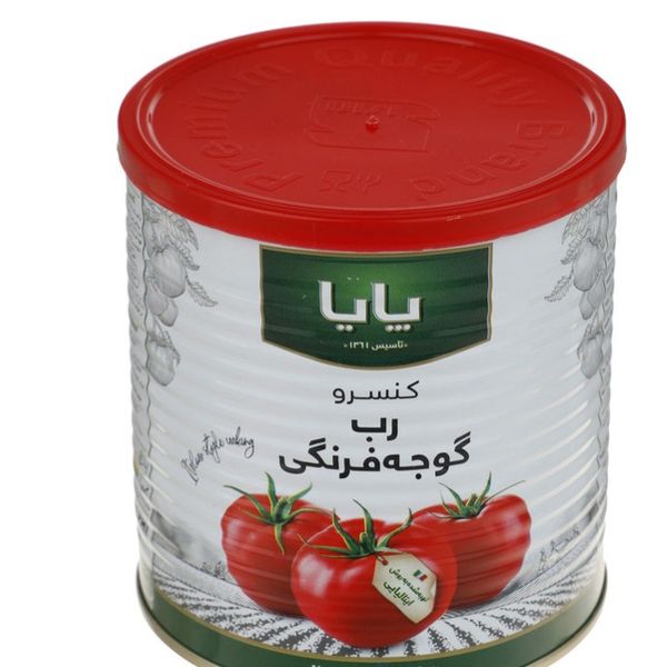 کنسرو رب گوجه فرنگی 400گرم پایا باکس 12عددی
