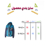 کاپشن آبی