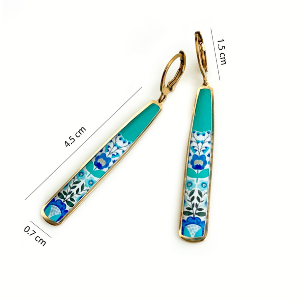 گوشواره برنجی دنیز