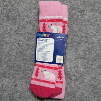 جوراب شلواری (داخل حوله ای) نوزادی لوپیلو کد EU2230