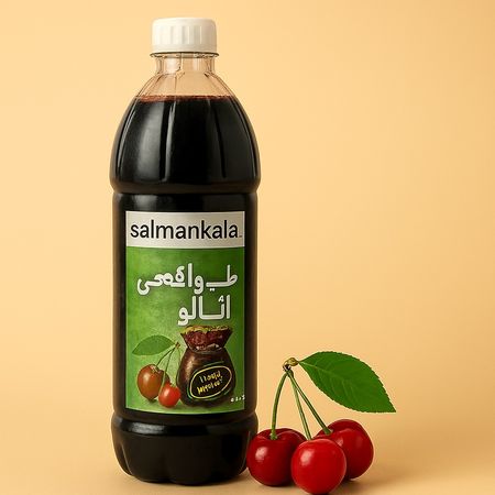 آب آلبالو یک لیتری -باکس9عددی