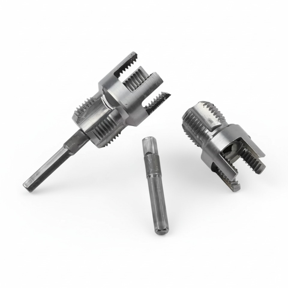 حدیده و قلاویز سر دریلی لوله 1/2 ام