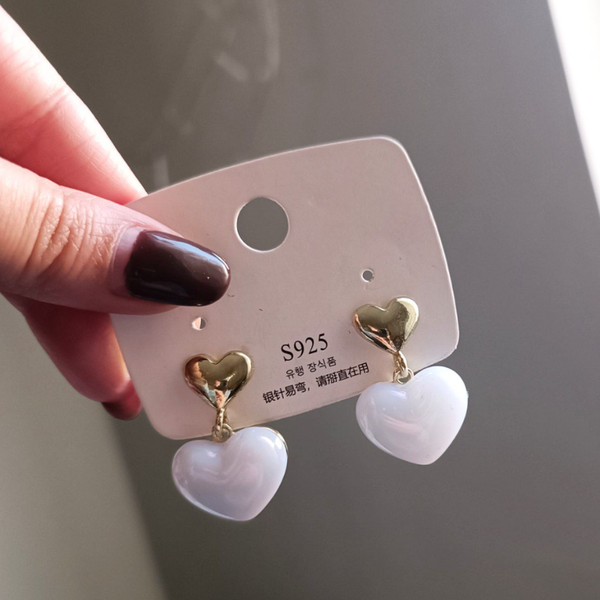 گوشواره قلب آبنباتی