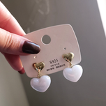 گوشواره قلب آبنباتی