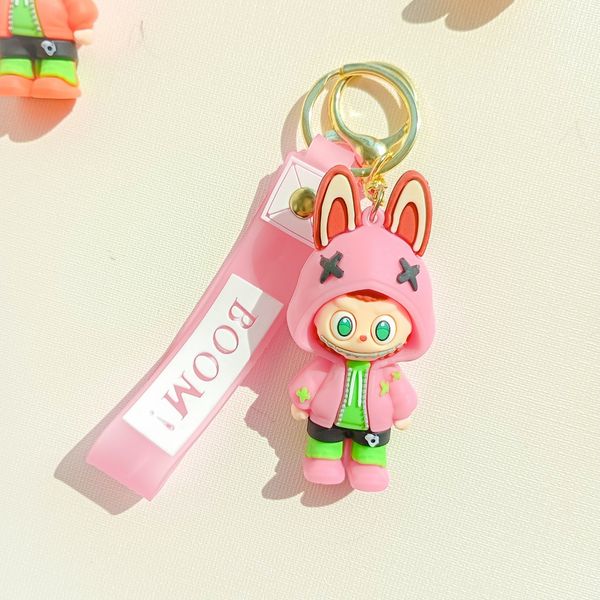 عروسک سرکلیدی سیلیکونی طرح لبوبو مدل boomi