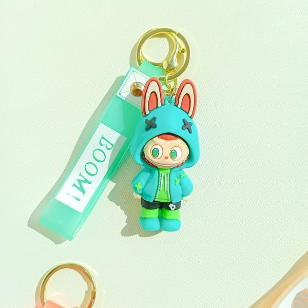 عروسک سرکلیدی سیلیکونی طرح لبوبو مدل boomi