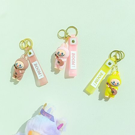 عروسک سرکلیدی سیلیکونی طرح لبوبو گیتارزن