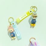 عروسک سر کلیدی سیلیکونی طرح لبوبو کشاورز