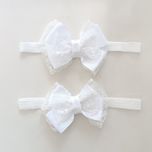 هدبند بچگانه تابستانی طرح پاپیون بزرگ