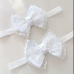 هدبند بچگانه تابستانی طرح پاپیون بزرگ