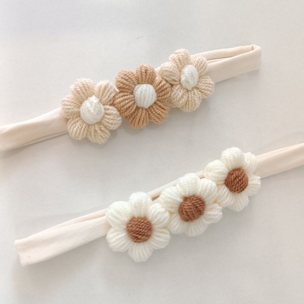 هدبند بچگانه تابستانی طرح گل