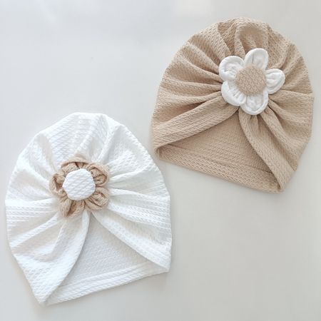 توربان بچگانه گل دار