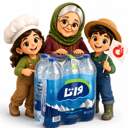 فوری-آب معدنی واتا 1/5 لیتری/ بسته 6 عددی