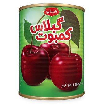کمپوت گیلاس 350گرم -12عددی