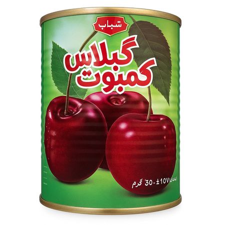 کمپوت گیلاس 350گرم -12عددی