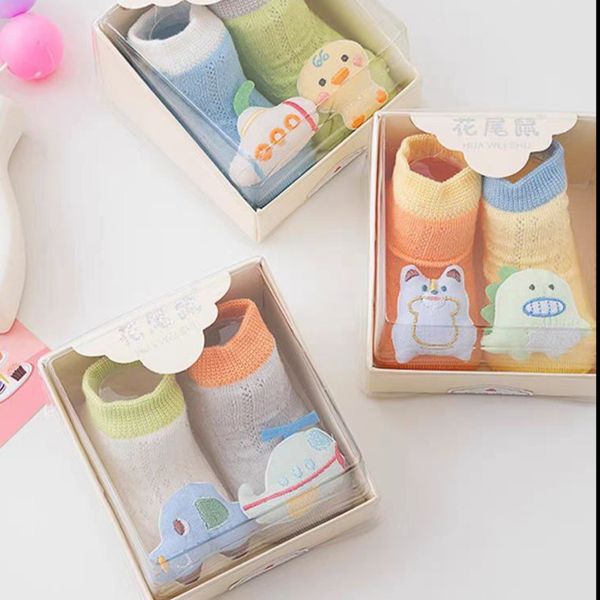 جوراب نوزادی عروسکی صدادار