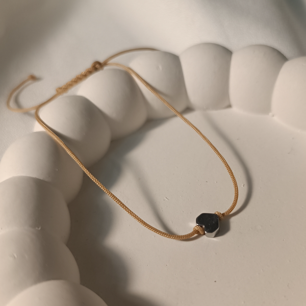 دستبند مینیمال قلب حدید