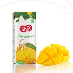 آبمیوه پاکتی انبه شط-200میل -باکس36عددی