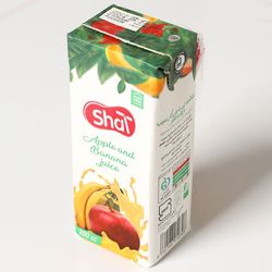 آبمیوه پاکتی سیب و موز شط -200میل -باکس 36عددی