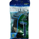 ژیلت دو لبه صابونی توربو-turbo-  باکس 20بسته 5عددی