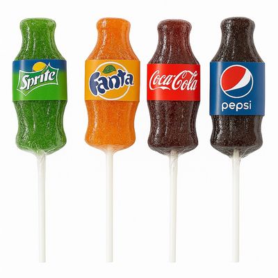 آبنبات چوبی فانتا -10گرم-پک60عددی