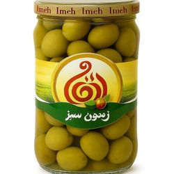 زیتون شور شیشه ای ویژه-810گرم-باکس6و12عددی
