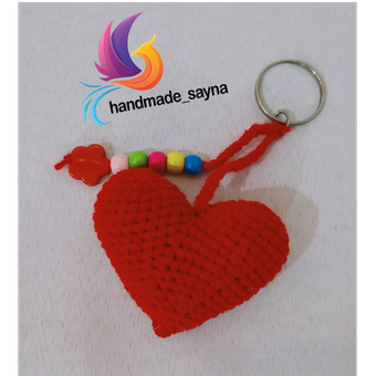 جاکلیدی قلب بامهره رنگی