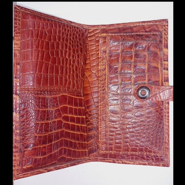 کیف پول کتی چرم طبیعی گاوی