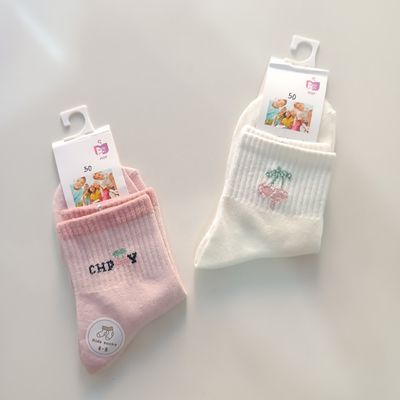 جوراب بچگانه نیم ساق دخترانه