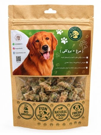 مرغ + بروکلی