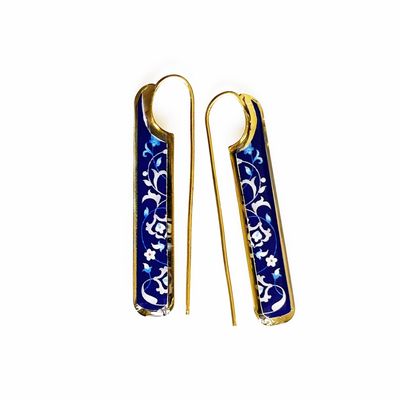 گوشواره برنجی فلامینگو کد 40